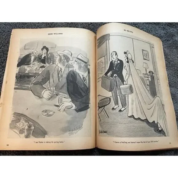 Vintage Cartoon Humor Magazine Summer 1939 - Picture 4 of 6